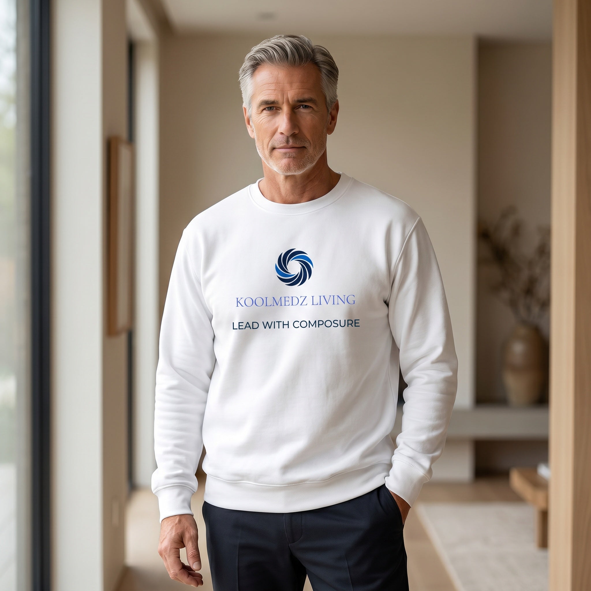 LEAD WITH COMPOSURE™ Signature Unisex Sweatshirt | Lead the Vision Apparel