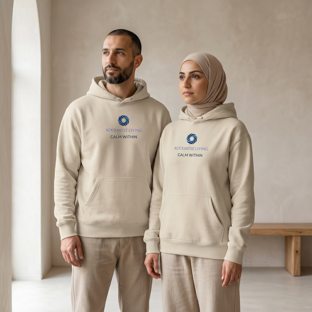 CALM WITHIN Unisex Essential Organic Hoodie | Inner Alignment Apparel