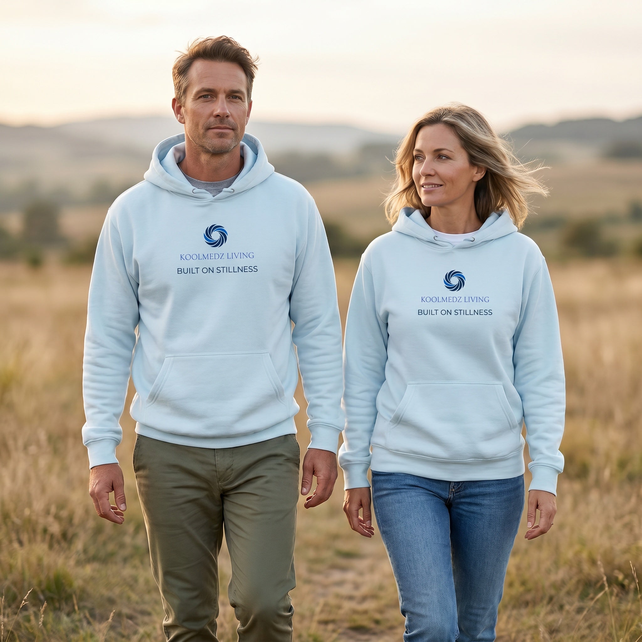 BUILT ON STILLNESS Unisex Hoodie | Quiet Resolve Apparel