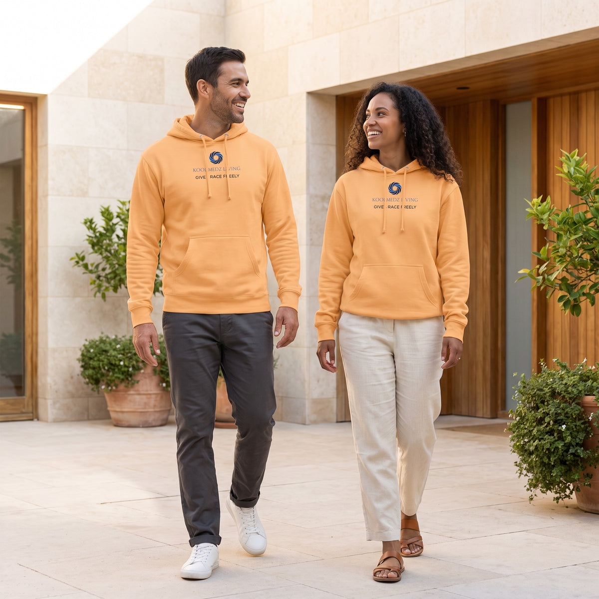 Unisex Midweight Hoodie | Give Grace Freely