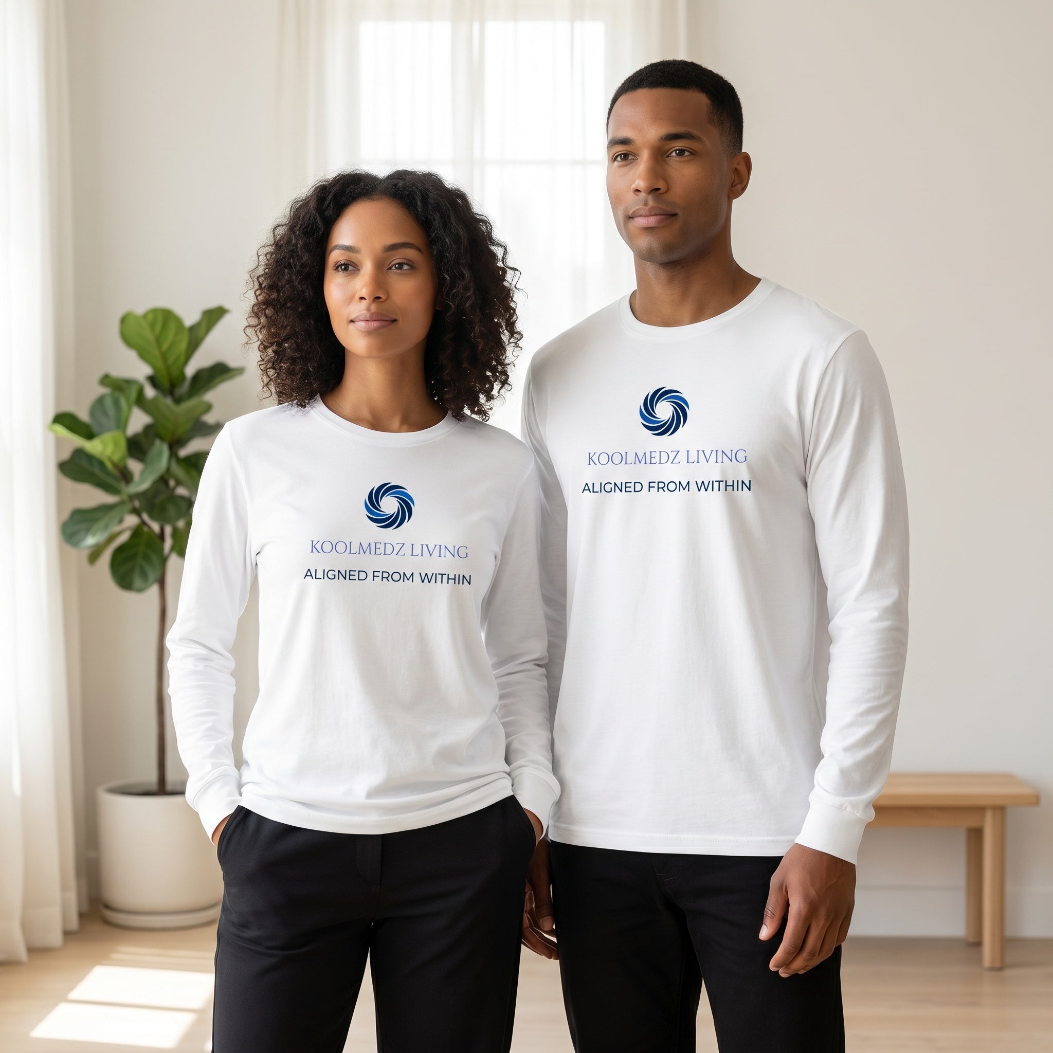 ALIGNED FROM WITHIN Unisex Long Sleeve Tee | Inner Alignment Apparel