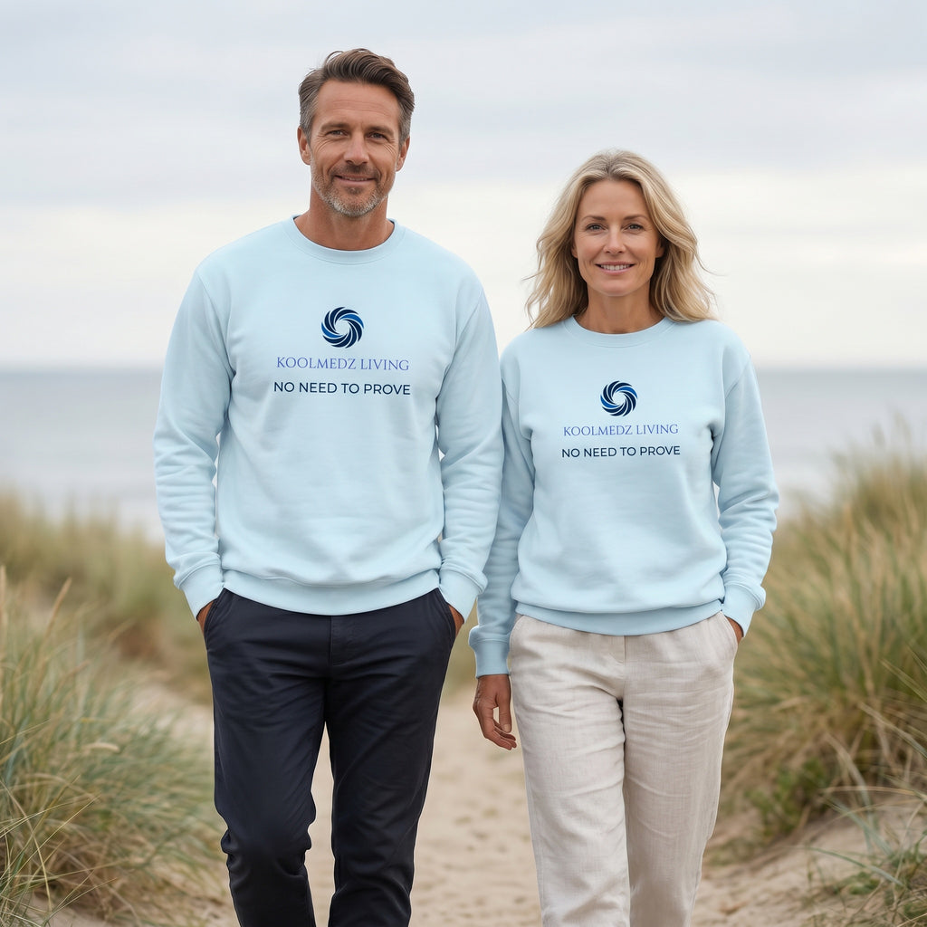 NO NEED TO PROVE Unisex Premium Sweatshirt | Quiet Resolve Apparel