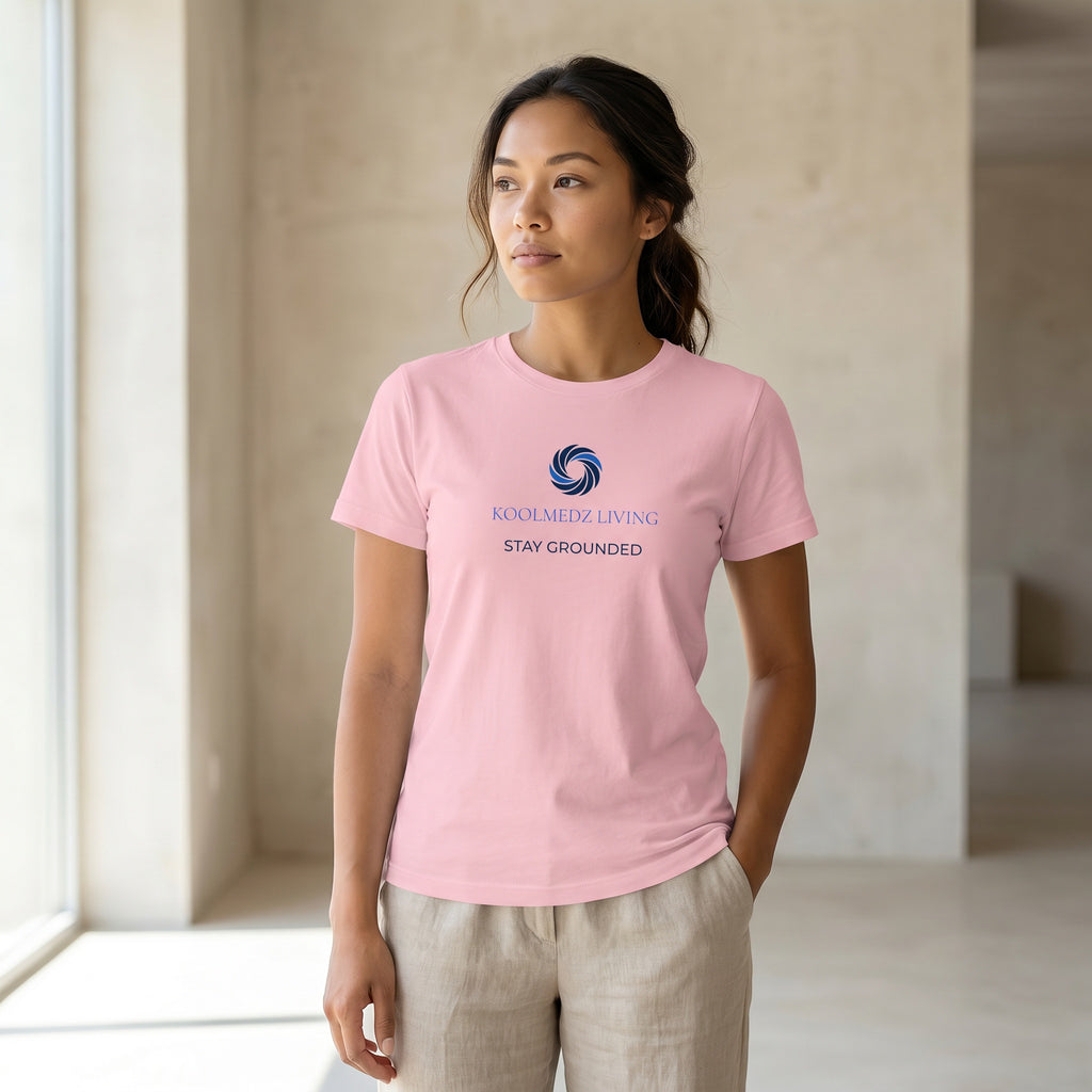 STAY GROUNDED Independence Women’s Relaxed T-Shirt | Quiet Power Apparel