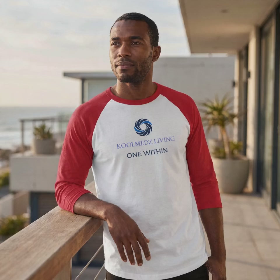 ONE WITHIN Men’s 3/4 Sleeve Raglan Shirt | Composed Apparel