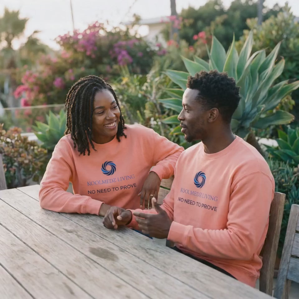 NO NEED TO PROVE Unisex Premium Sweatshirt | Quiet Resolve Apparel