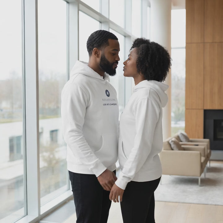 LEAD WITH COMPOSURE™ Premium Unisex Hoodie | Lead the Vision Apparel