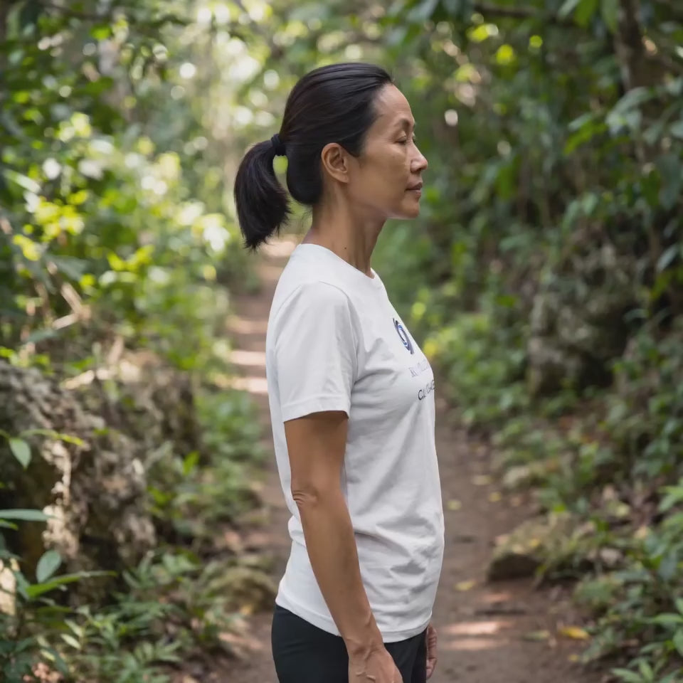 CALM UNSHAKEN Unisex Organic Mid-Light T-Shirt | Quiet Resolve Apparel
