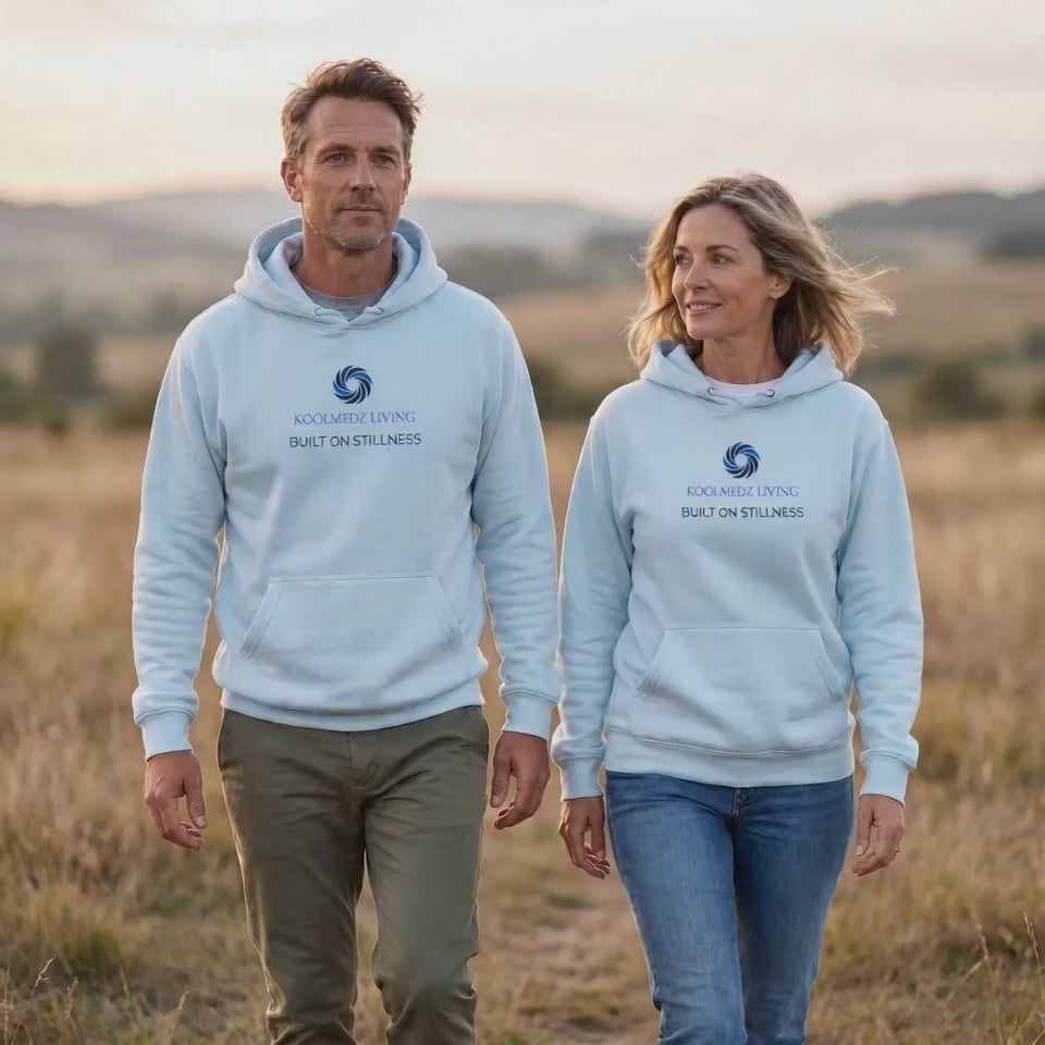 BUILT ON STILLNESS Unisex Hoodie | Quiet Resolve Apparel