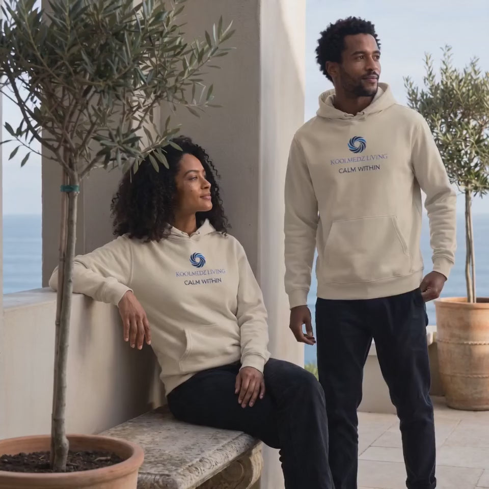 CALM WITHIN Unisex Essential Organic Hoodie | Inner Alignment Apparel